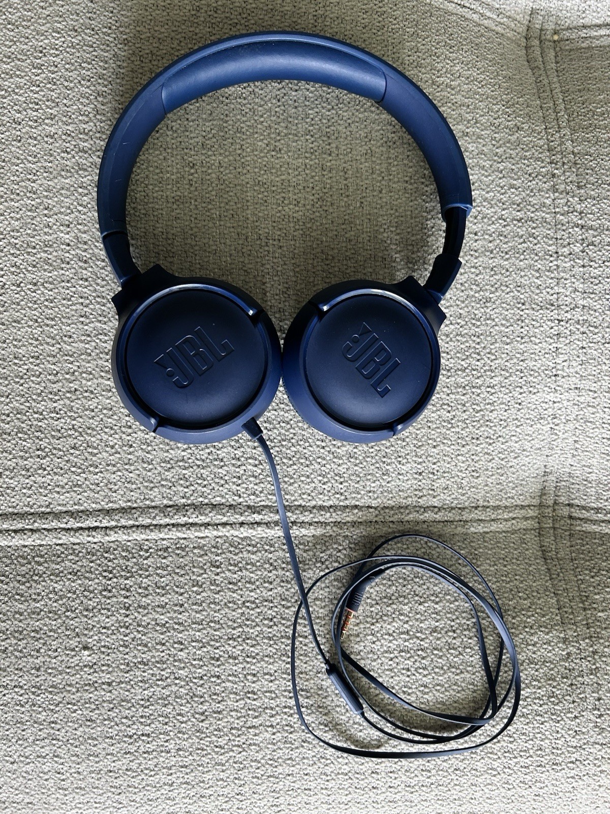 JBL Headset Wired Over Ear Blue Used In Very Good Conditions NO MICROPHONE