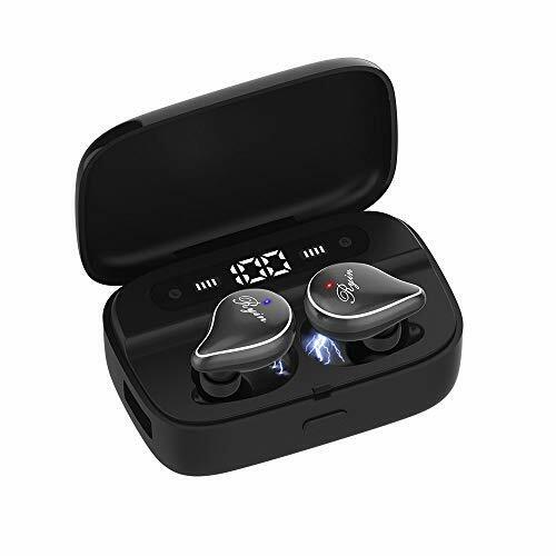 Wireless Earbuds, 100H Playtime Bluetooth Headphones 5.0 14.5*10.*3cm, Black