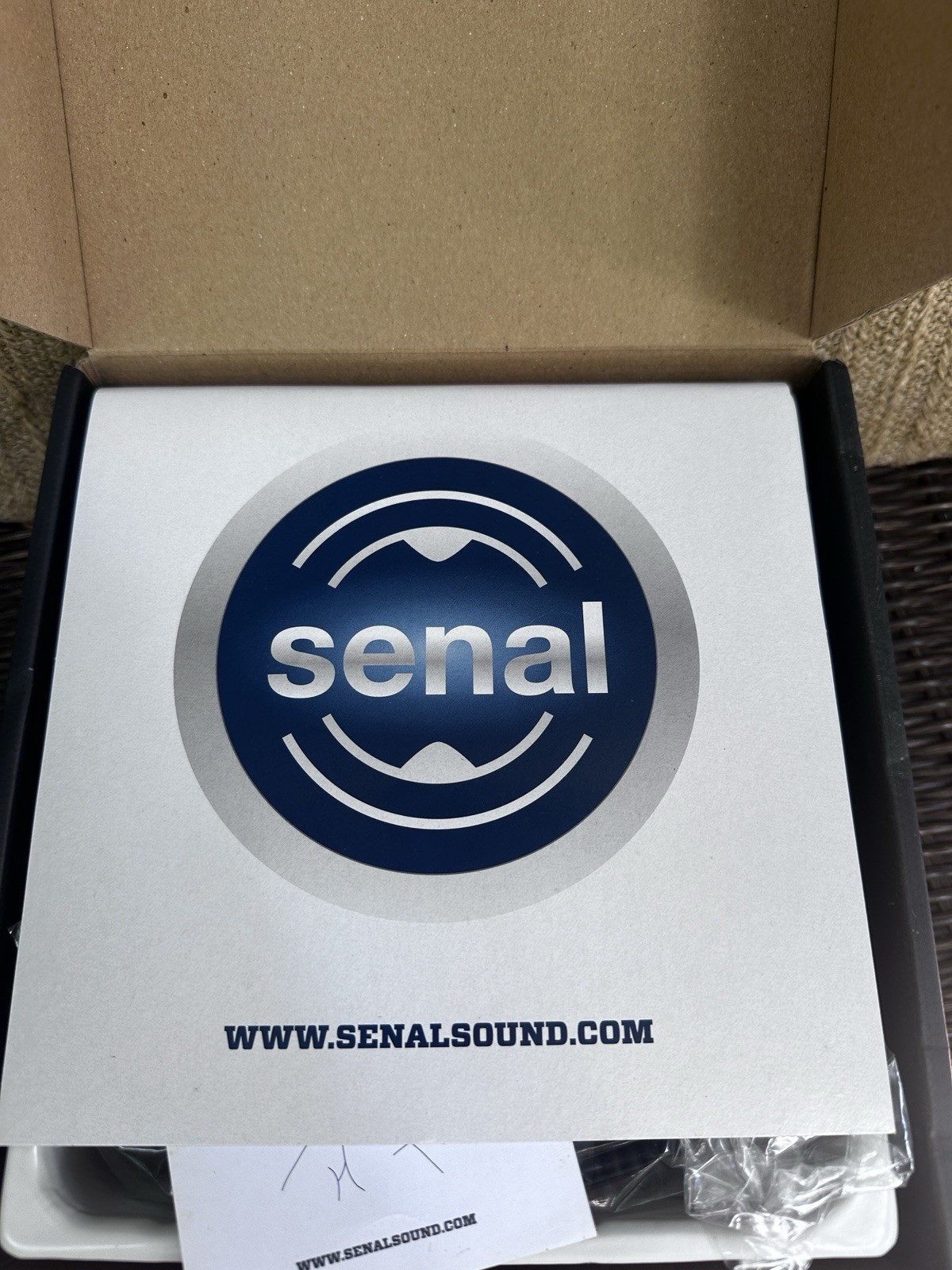 Senal SMH-1000 Studio Monitor Headphones Black Pro Audio DJ Over Ear Wired NOB