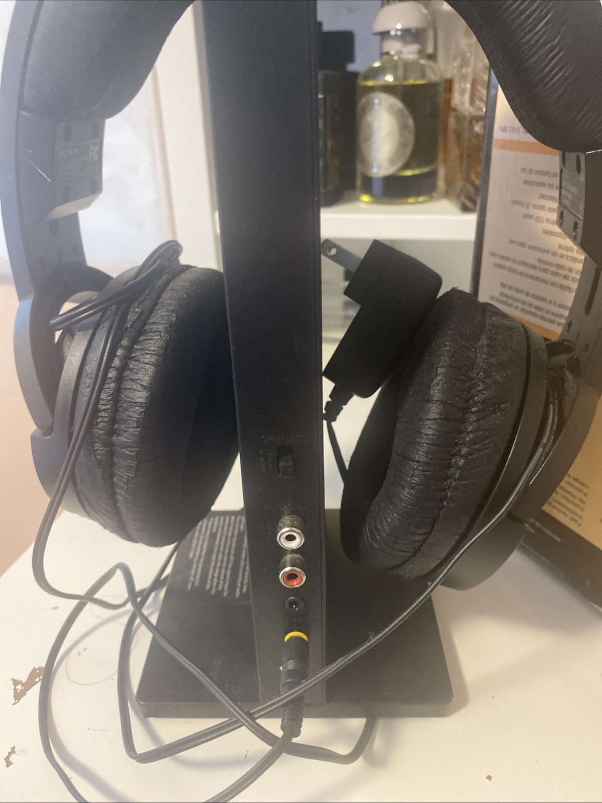 Sony MDRRF985RK Wireless RF Headphones, Black MDR-RF985RK