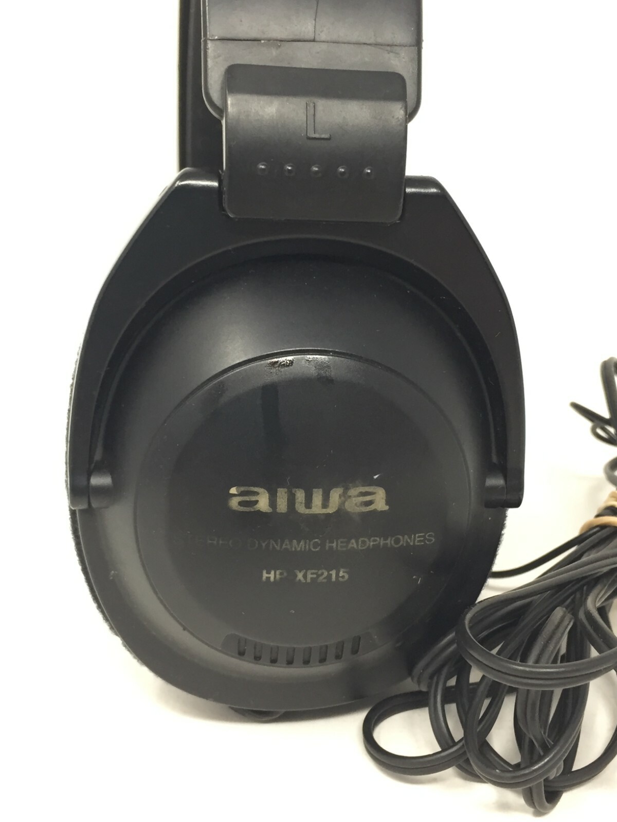 AIWA HP-XF215 Portable Foldable Padded Stereo Over Ear Headphones 2.5 mm Jack