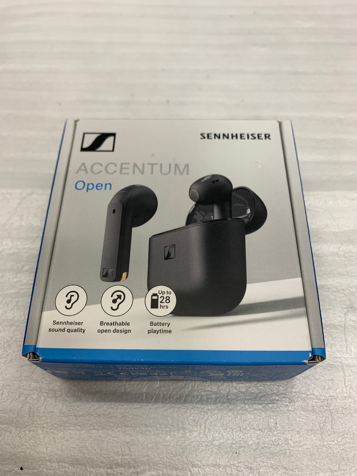 Sennheiser ACCENTUM Open Wireless Earbuds – Black
