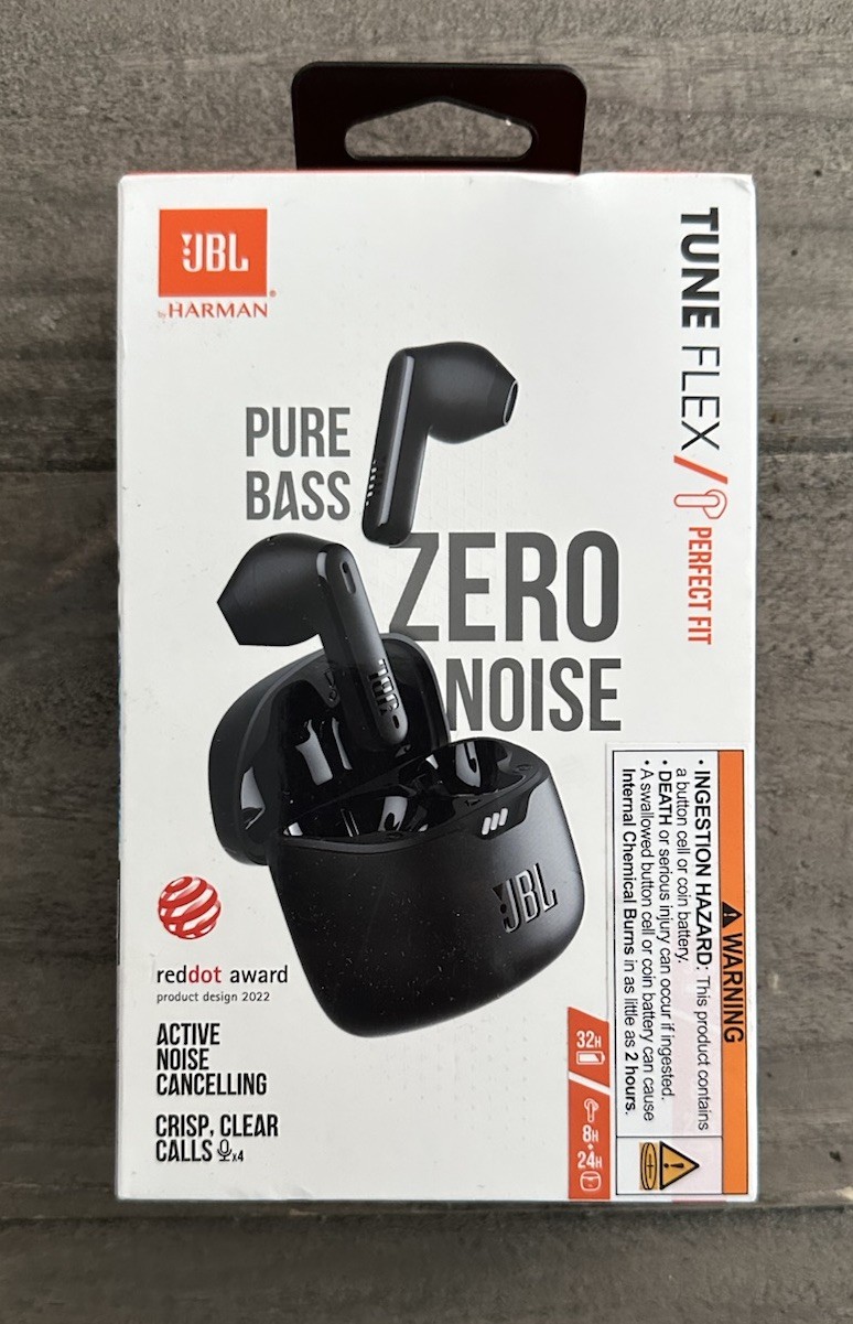 JBL Tune Flex True In Ear Wireless Earbuds – Black