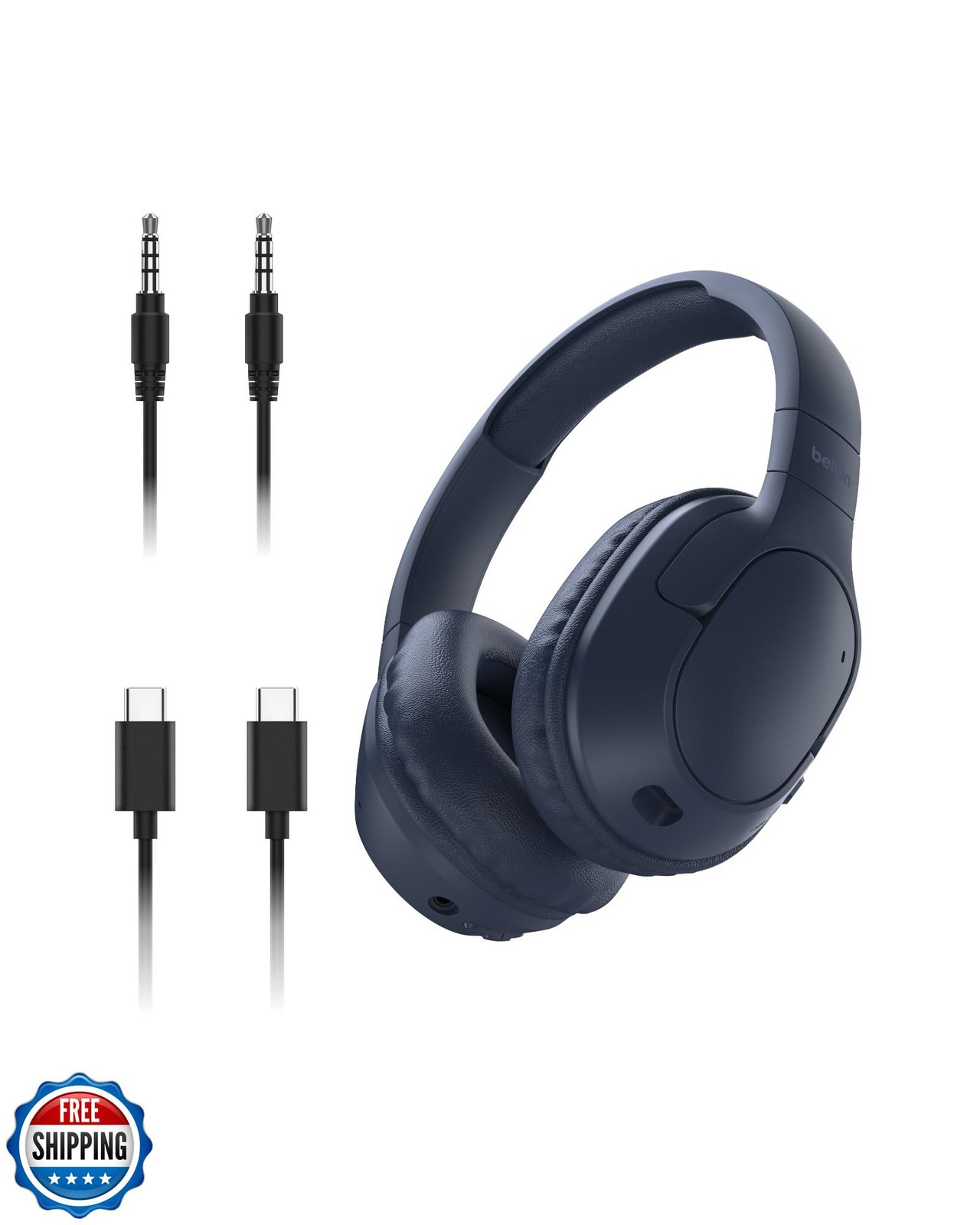 Belkin SoundForm Surround Bluetooth Over-Ear Headphones – Environmental Noise