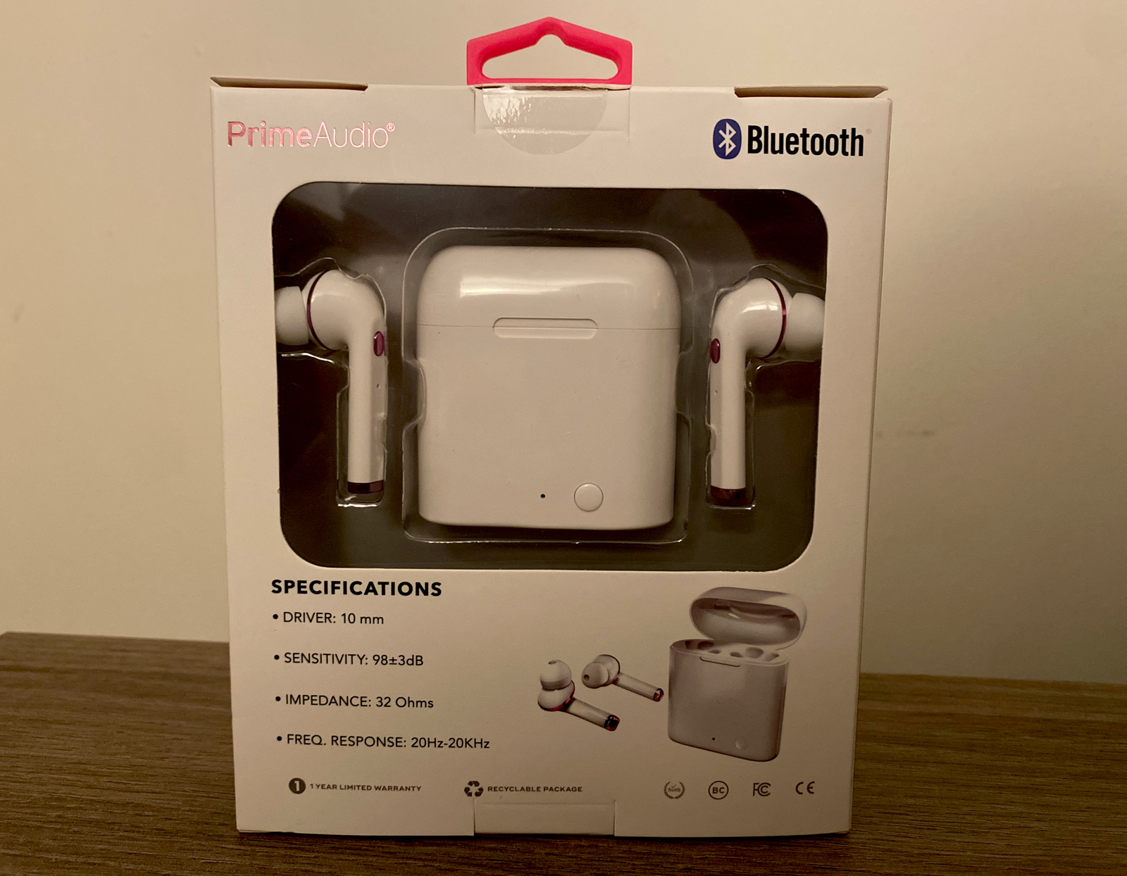 🎧 VAPOR True Wireless Earbuds + Case Works With Siri & Google Assistant A1