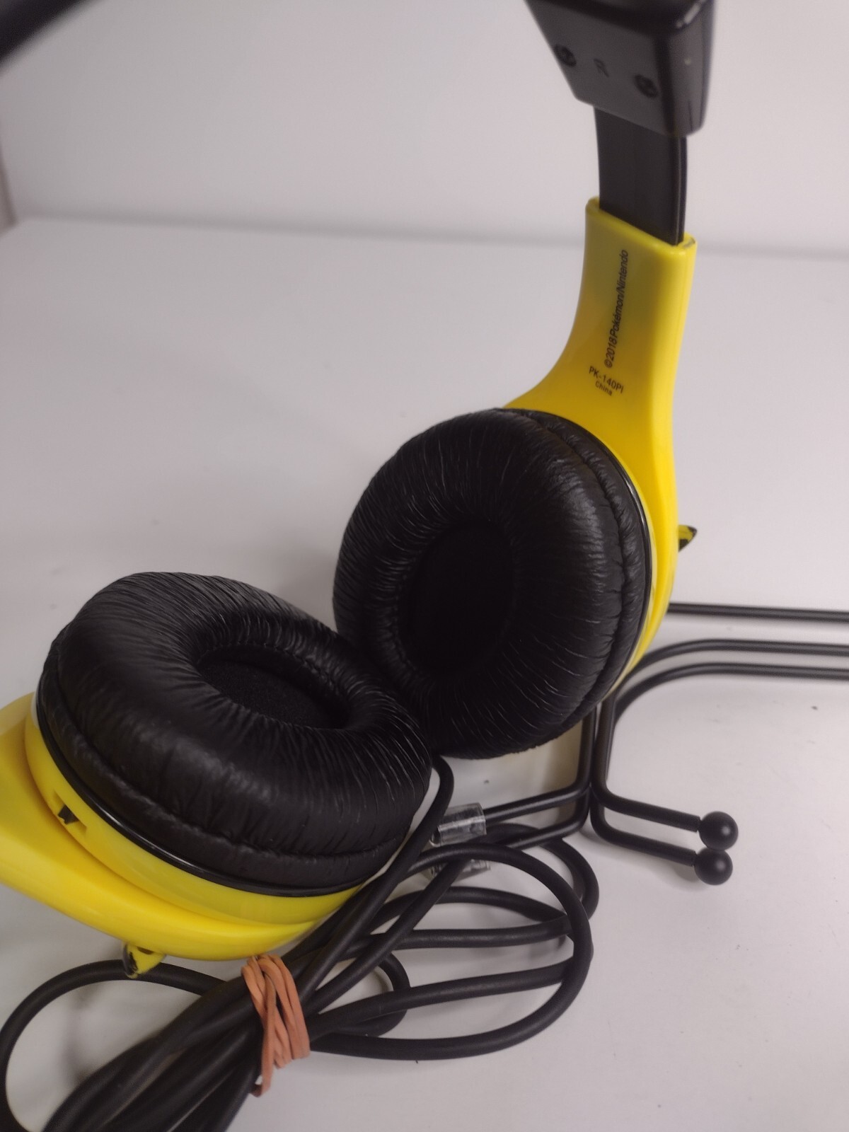 Pokemon Pikachu Kids Headphones Tested Working