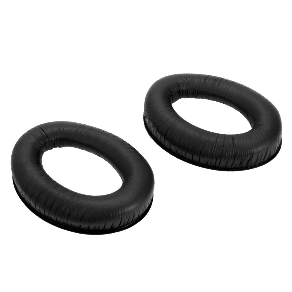 1pair Earpad Earphone Earpad 4.13×3.15×1.18″ Headphone Replace Ear Cushion Black