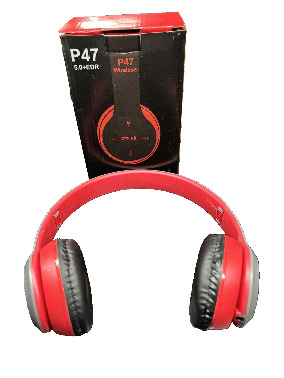 P47 Wireless Bluetooth Over the Ear Headphones US Seller