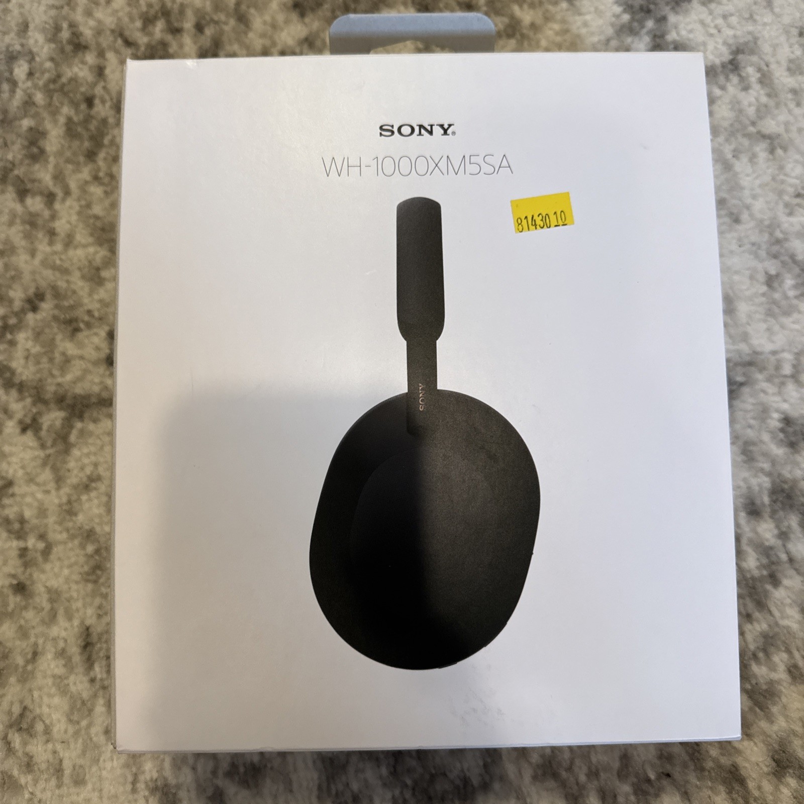 Sony WH-1000XM5SA Wireless Active Noise-Cancellation Bluetooth Headphones -Black