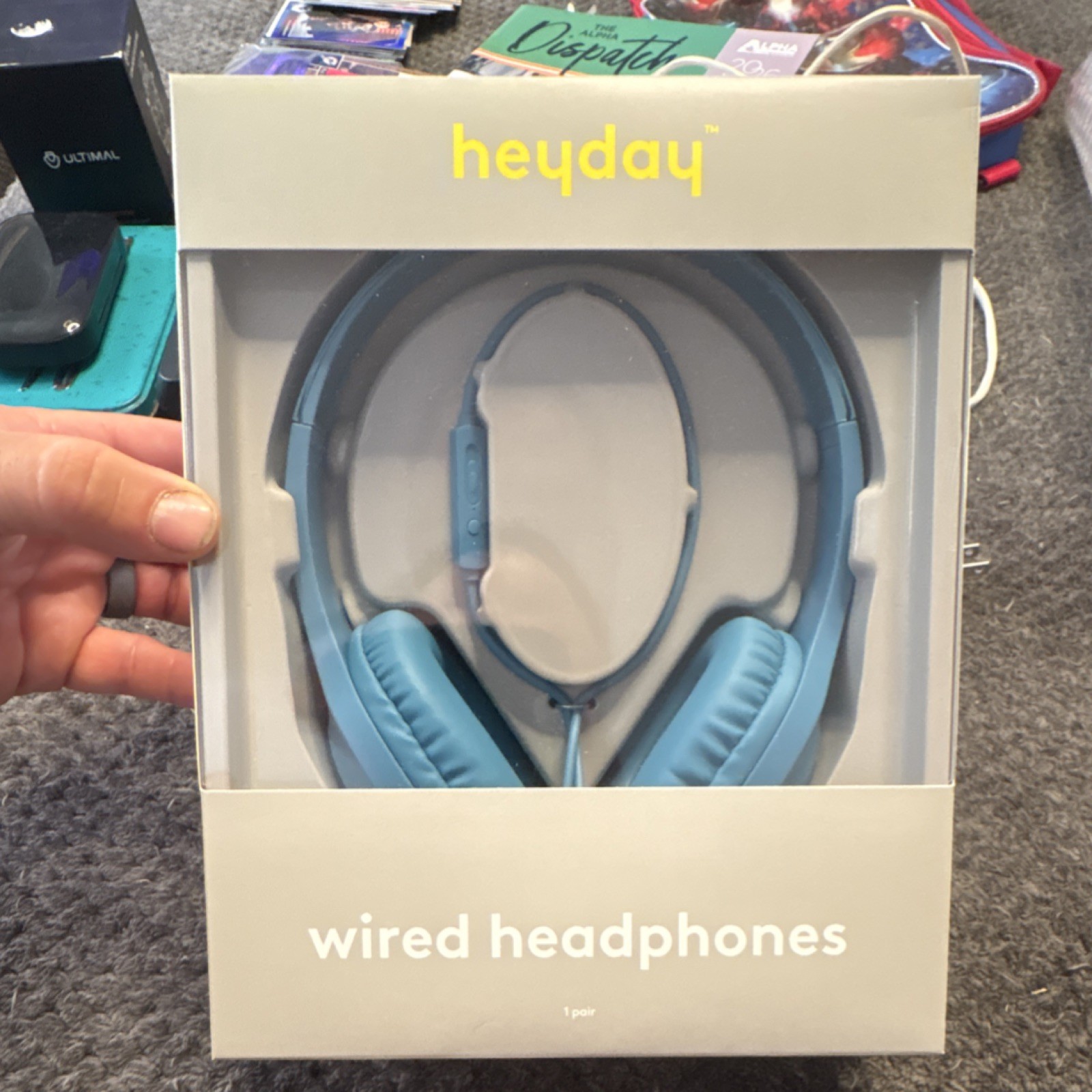 heyday Wired Headphones Blue, MPN F328472-11/24, 2020s