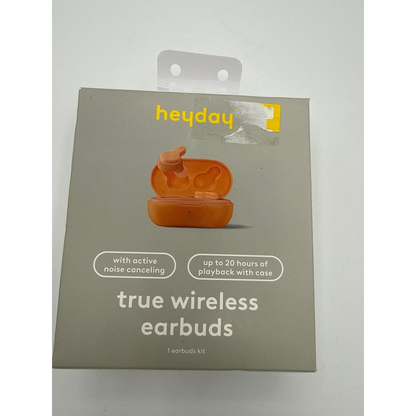 Heyday True Wireless Earbuds Unisex OS Orange New ANC Bluetooth 5.3 Sweat Proof