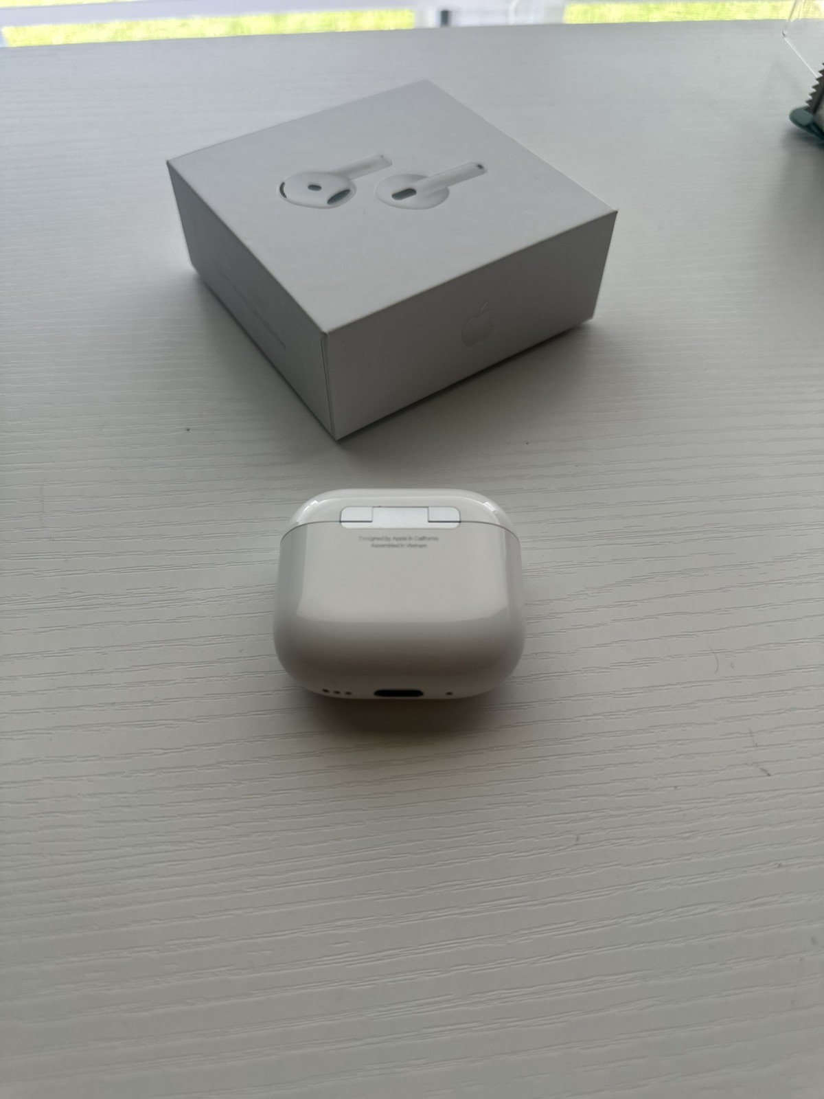 Apple AirPods 4 White with ANC In Ear Headphones