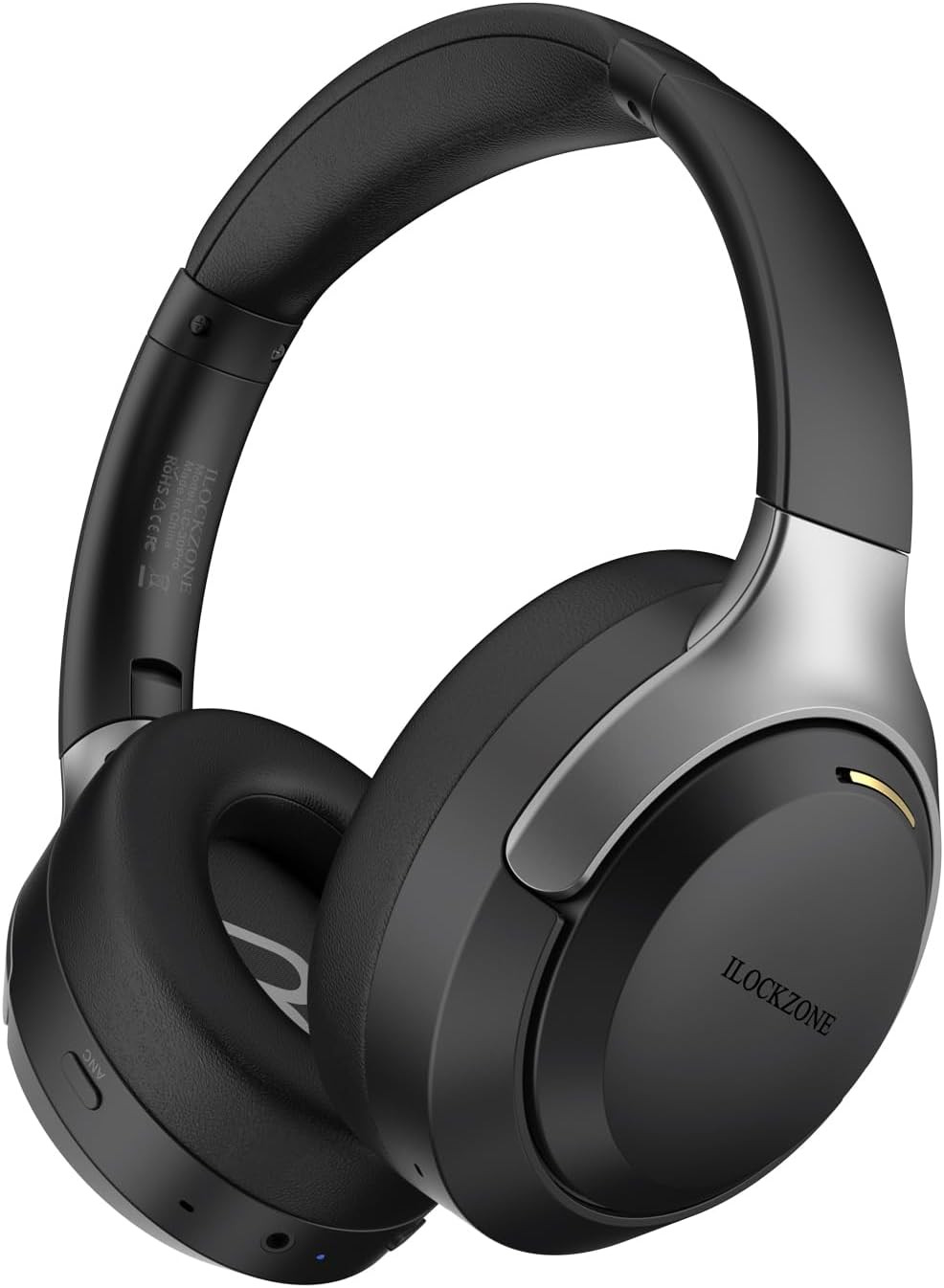 Lc30Pro Hybrid Active Noise Cancelling Headphones, 100H Playtime Wireless over E