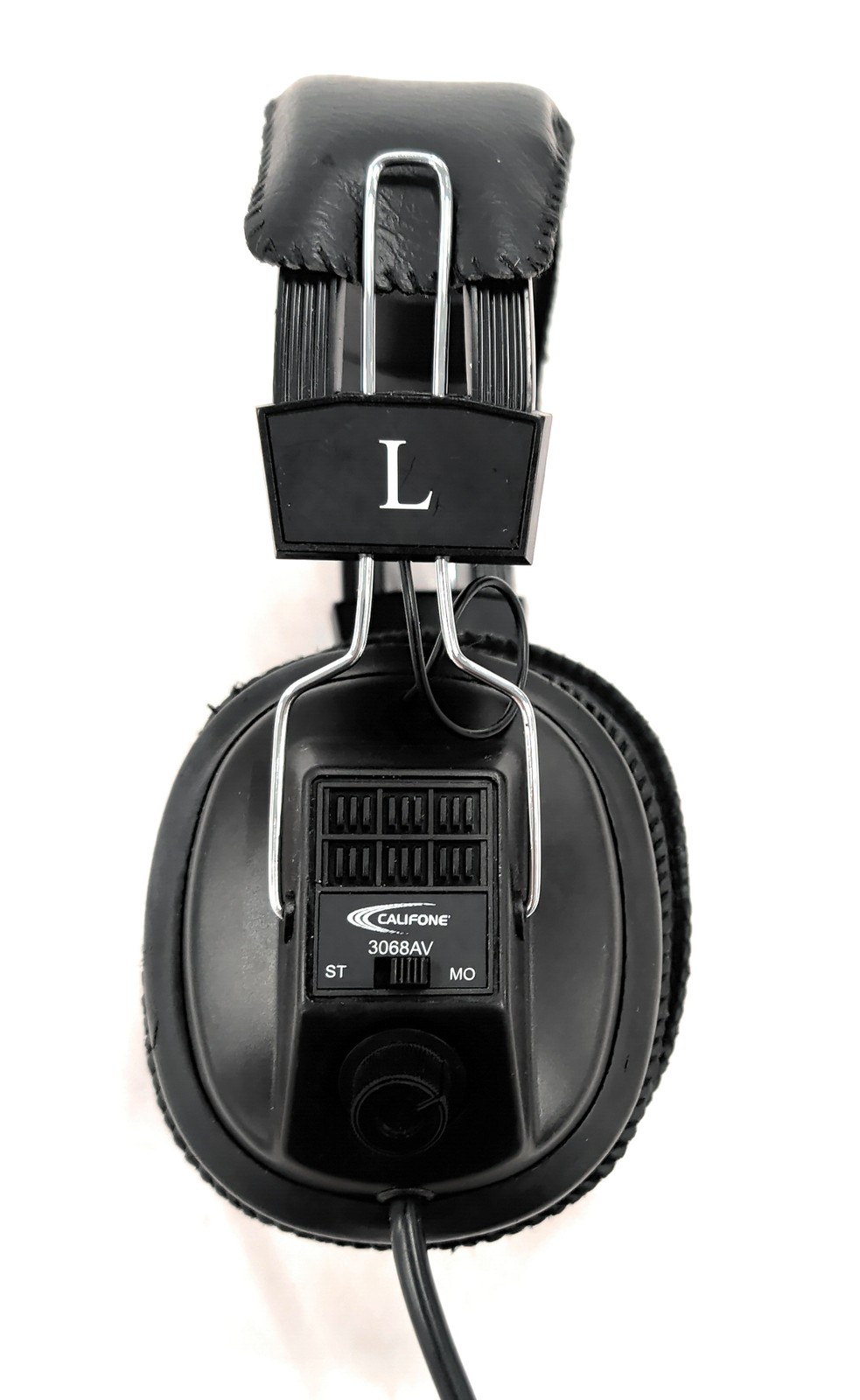 Lot of 7 Califone 3068AV 3.5mm Plug Switchable Stereo/Mono Corded Headphones