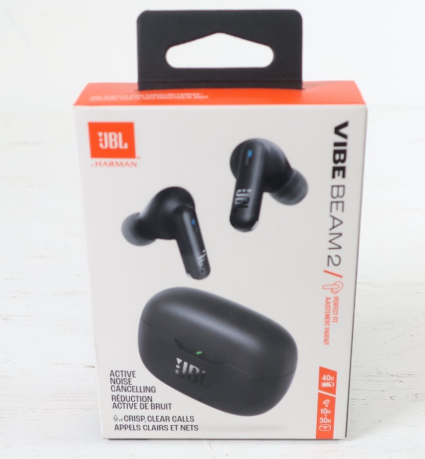 New JBL Vibe Beam 2, True Wireless Noise Cancelling Earbuds