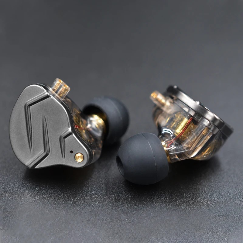 New KZ ZS10 PRO 10 Hybrid Technology Headphones Hifi Noise Cancelling Earphones