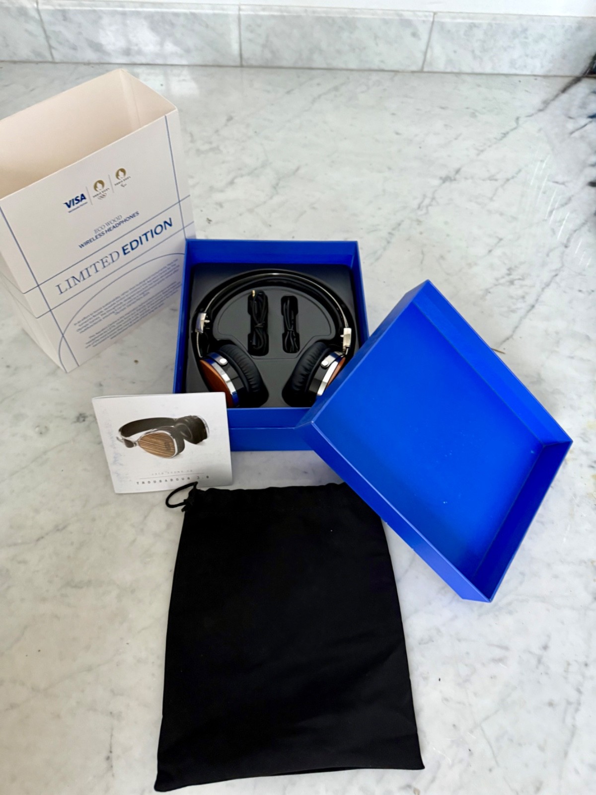 LSTN Troubadour 3.0 Over Ear Headphones Limited Edition Branded VISA