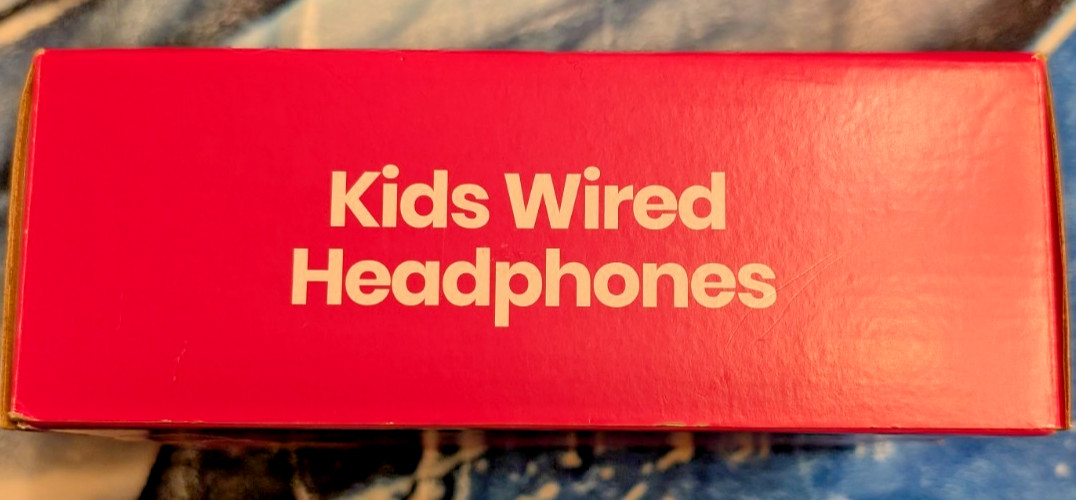 Open Box Gem Kids Wired Headphones Pink 2026