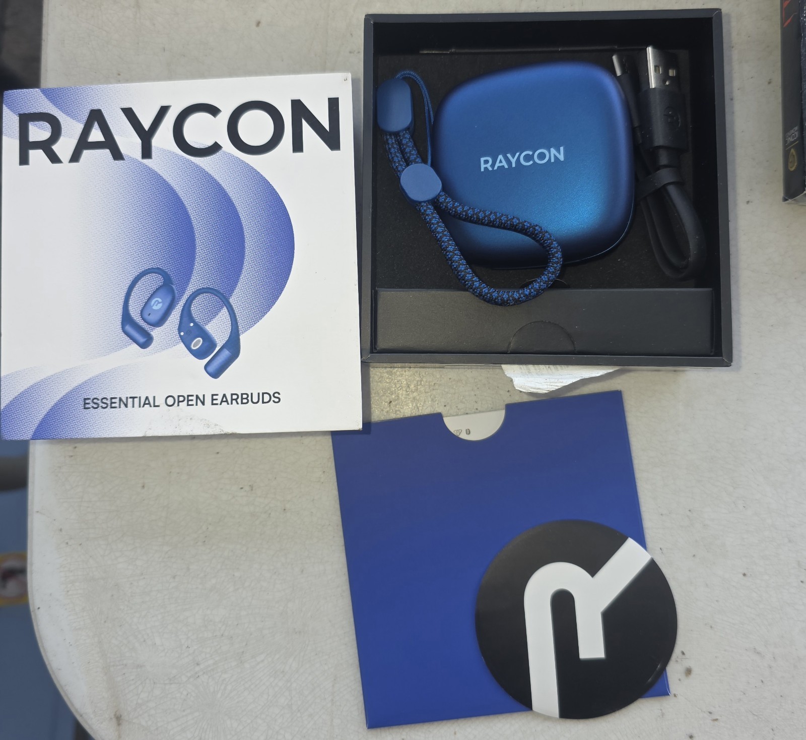 Raycon Essential Open Earbuds – True Wireless Open Ear Bluetooth 6.0 Headphones