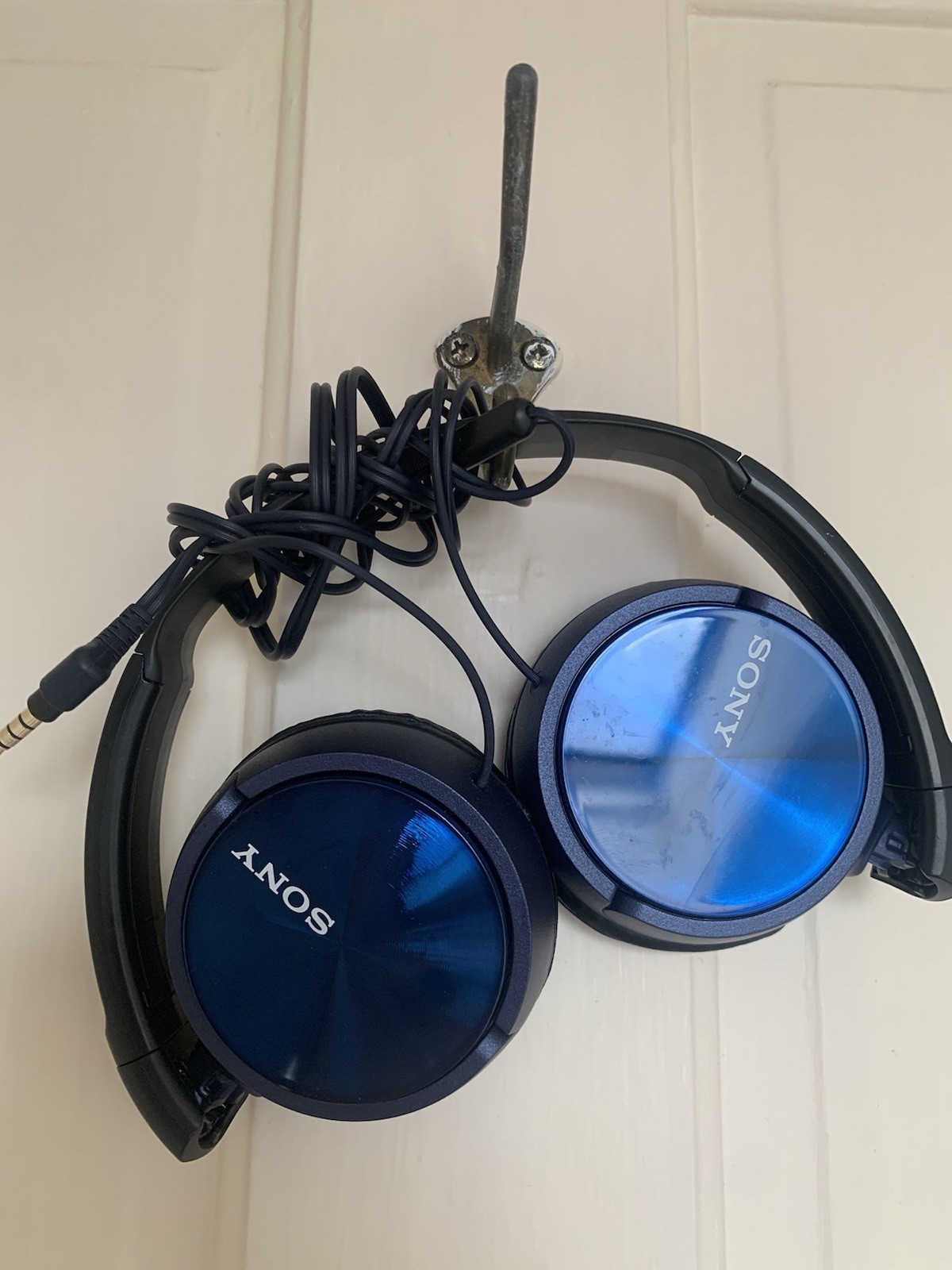 Sony MDR-ZX310AP High-Quality Balanced Sound Stereo Headphone w/Mic Blue