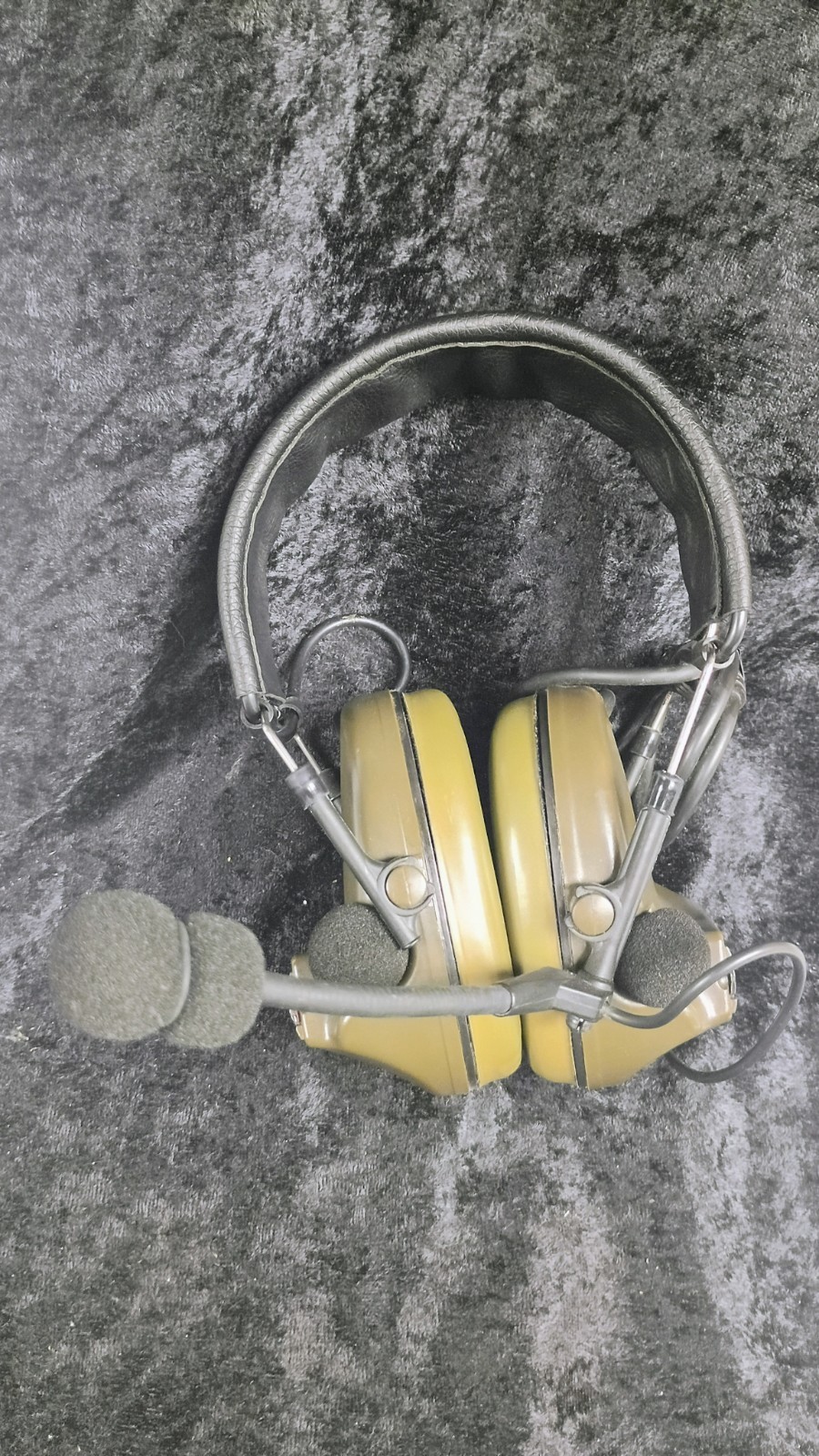 Tactical ComTac Style Headset (Coyote Brown) – AA Battery – AS-IS / For parts