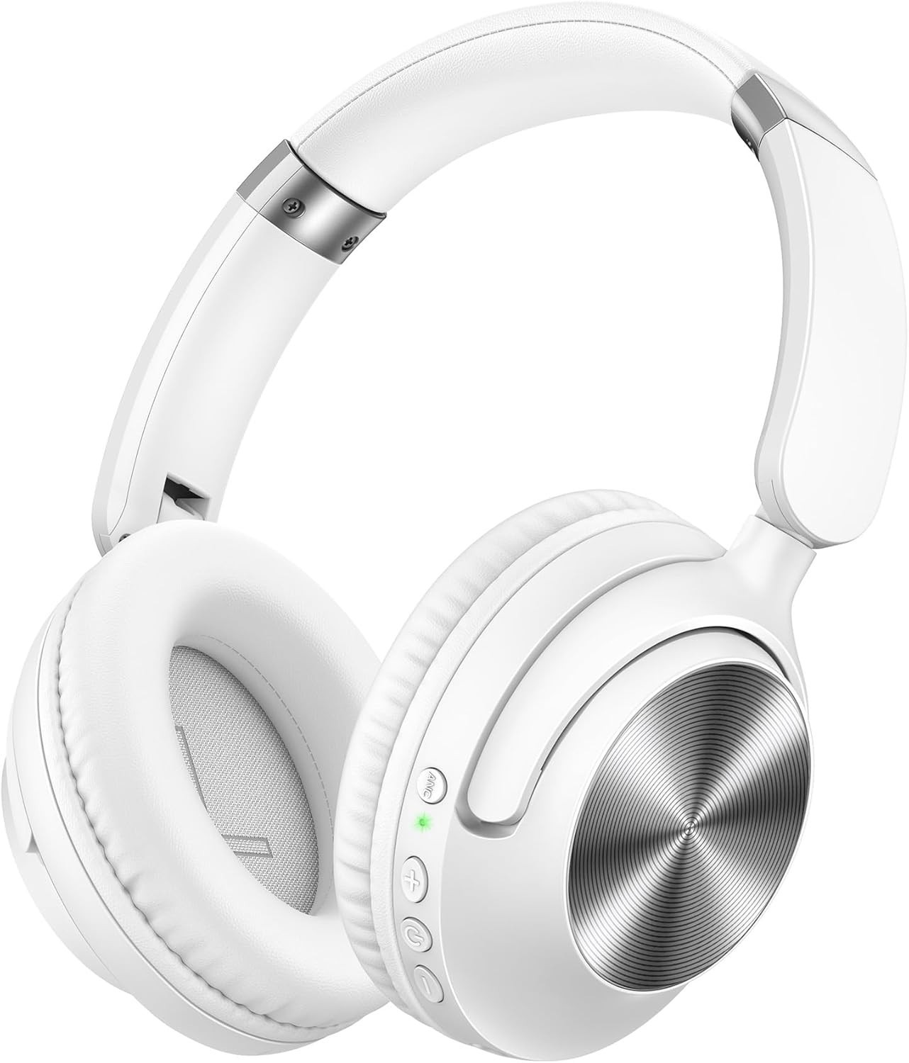 TAGRY Hybrid Active Noise Cancelling Headphones 100H Playtime Wireless Over Ear