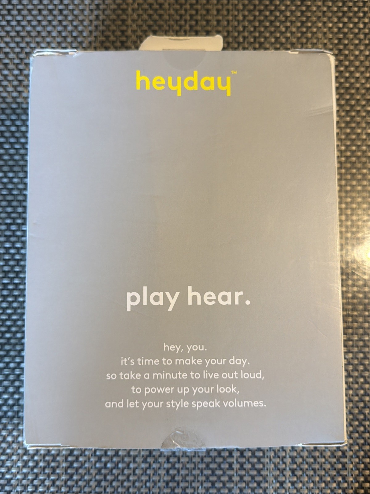 heyday Wired On-Ear Headphones 3.5mm Jack Built-In Mic Pink Adjustable Fit