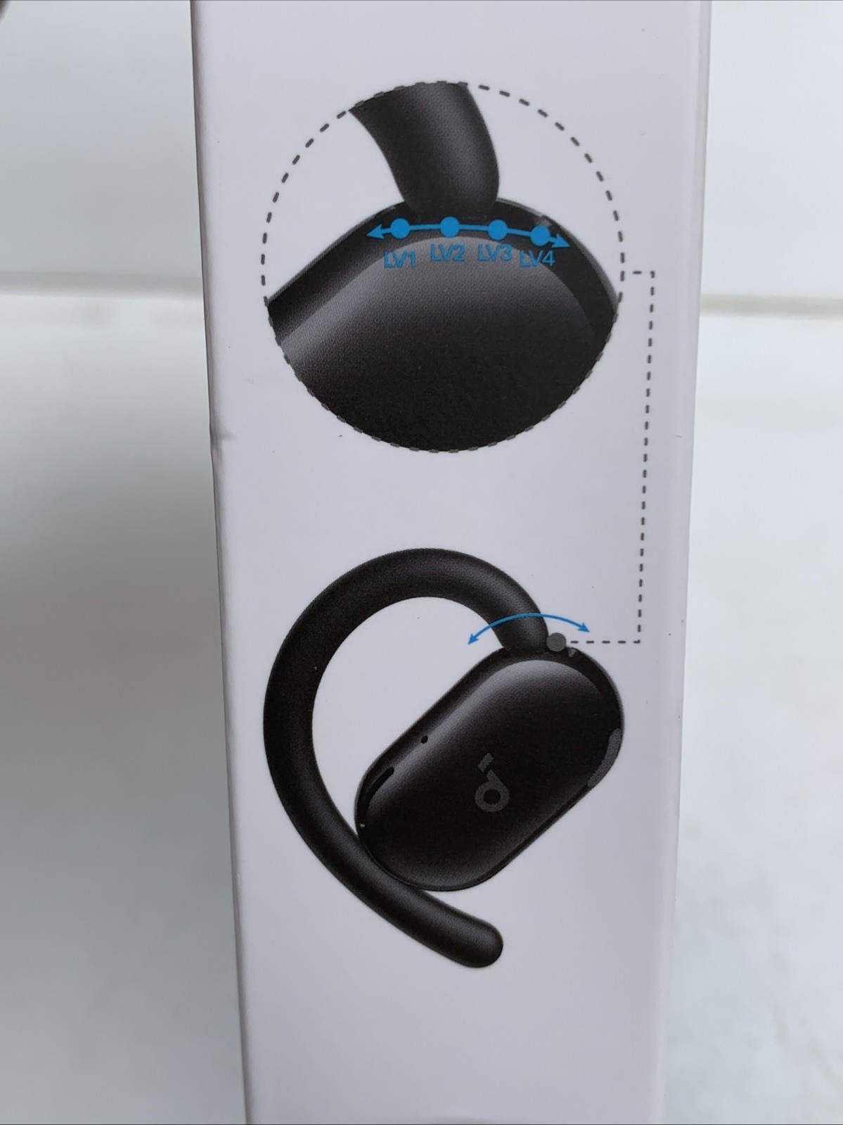 Soundcore By Anker V20i Open-Ear Confort Rotatable Snug Fit Wireless Earbuds