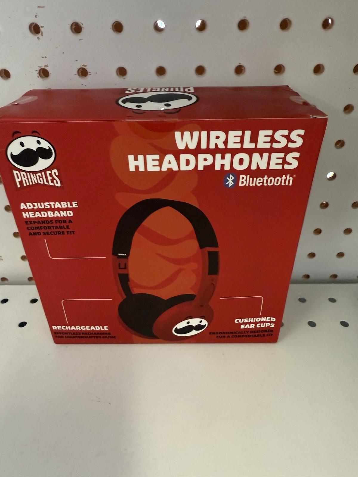 Set Of Two Pringles Wireless Headphones–Bluetooth