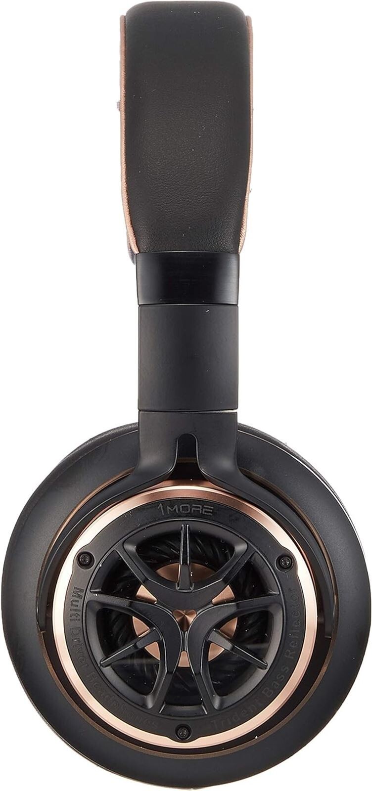 1MORE H1707 Triple Driver Over Ear Headphones Gold Hi-Res New