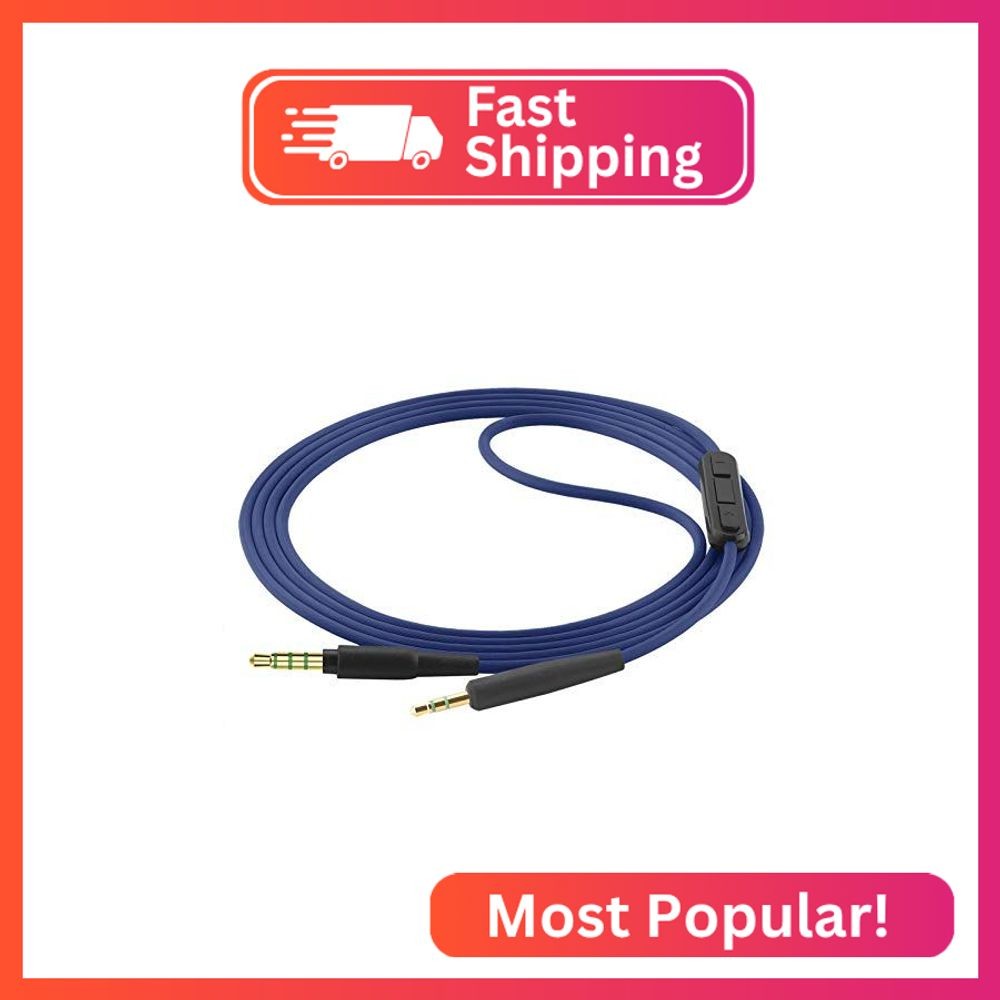 GEEKRIA Audio Cable with Mic Compatible with JBL Tune 770NC 710BT Live 660NC 650