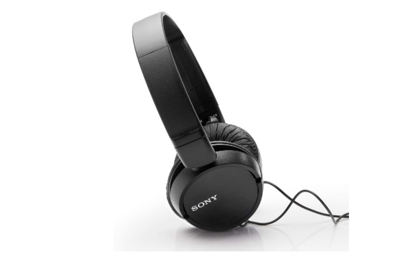 NEW Sony Folding MDRZX110/BLK ZX Series Black Stereo Headphones 30mm driver unit