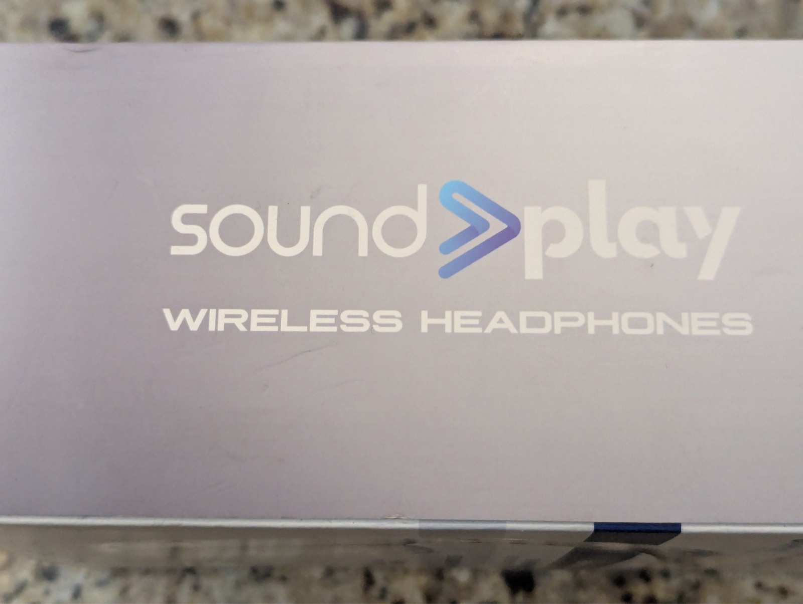 Sound Play Wireless Headphones Over Ear Bluetooth Foldable White