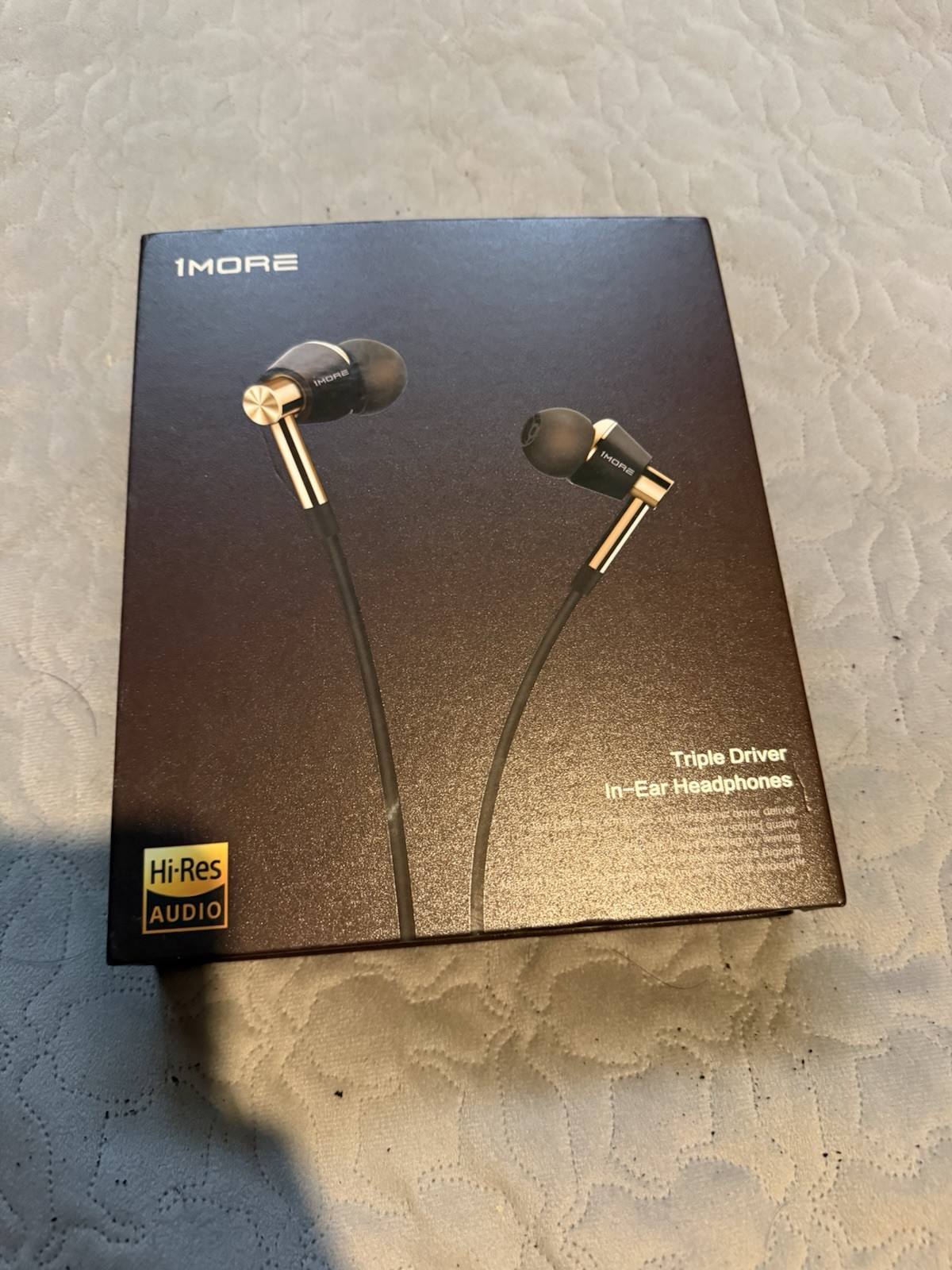 1more E1001 In Ear Wired Headphones – Gold