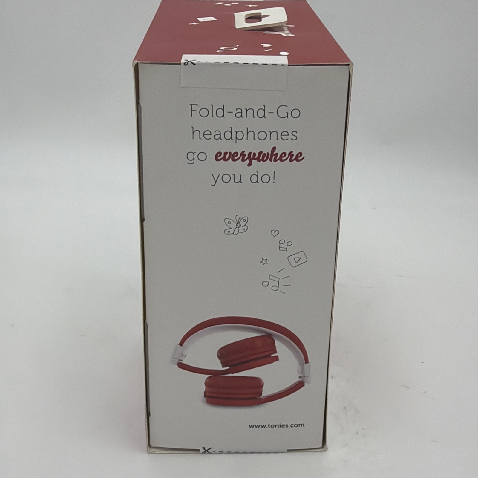 Red Headphones For Kids-Toniebox NEW!
