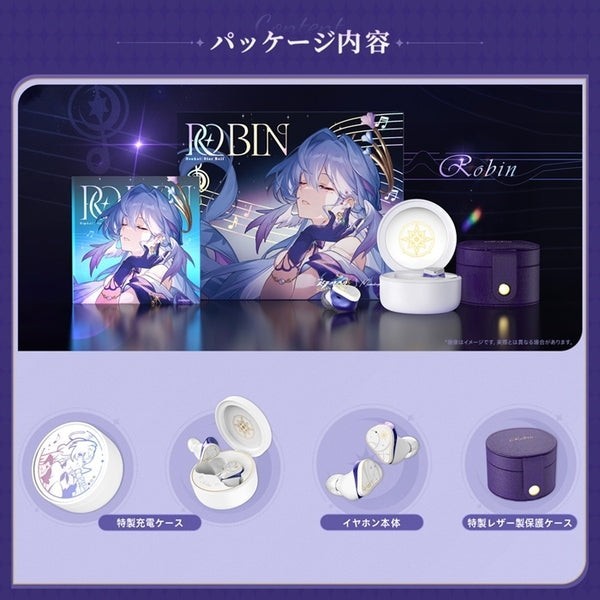 MOONDROP Robin’s Earphones Honkai Star Rail TWS ANC LDAC NEW