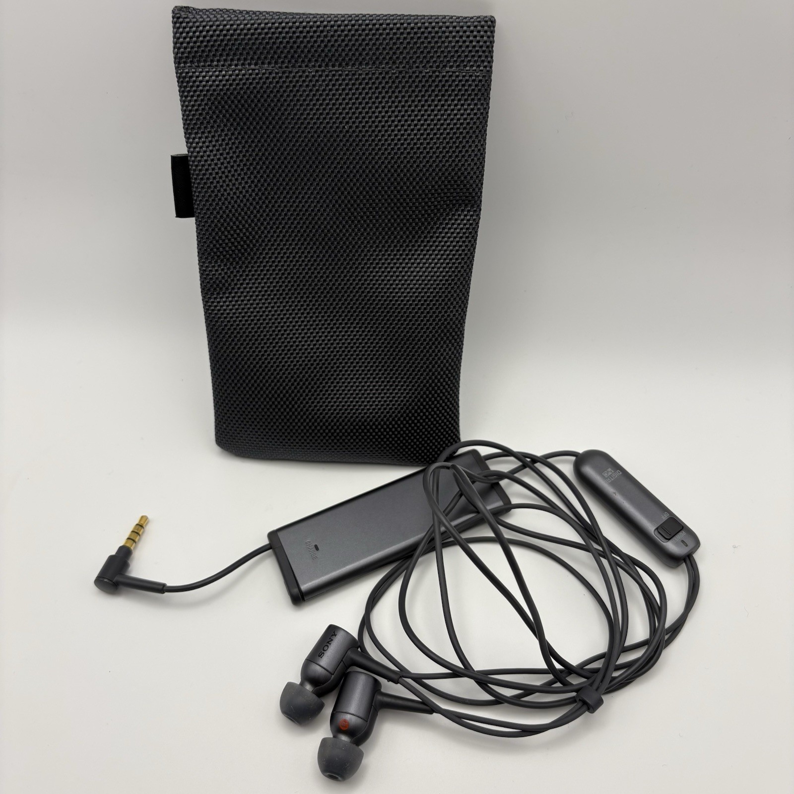 Sony MDR-EX750NA Active Noise Cancelling Wired In-Ear Headphones Earbuds Black