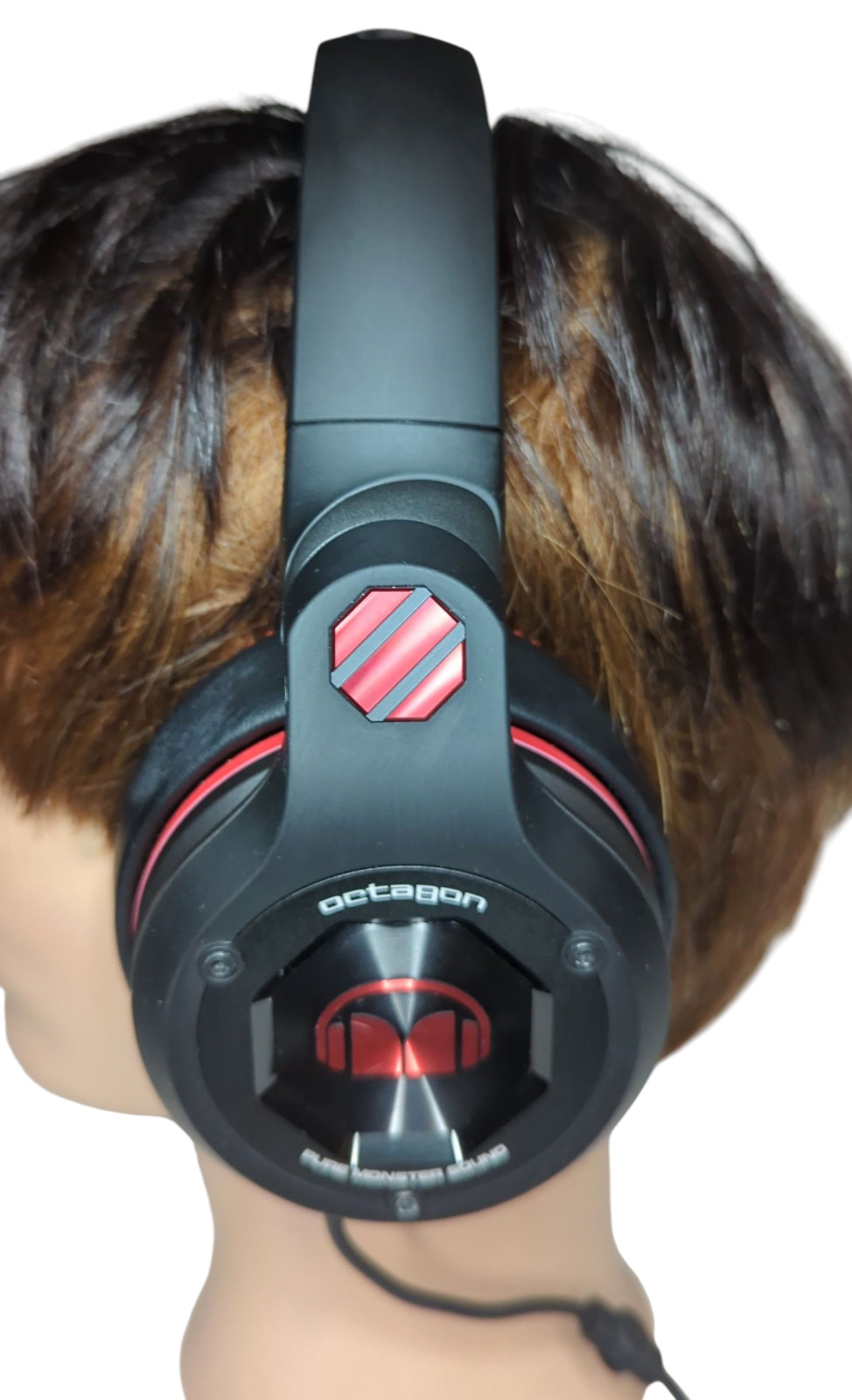 Monster UFC Octagon Over The Ear HEADPHONES Wired DJ Style 2016 -VIDEO BELOW!
