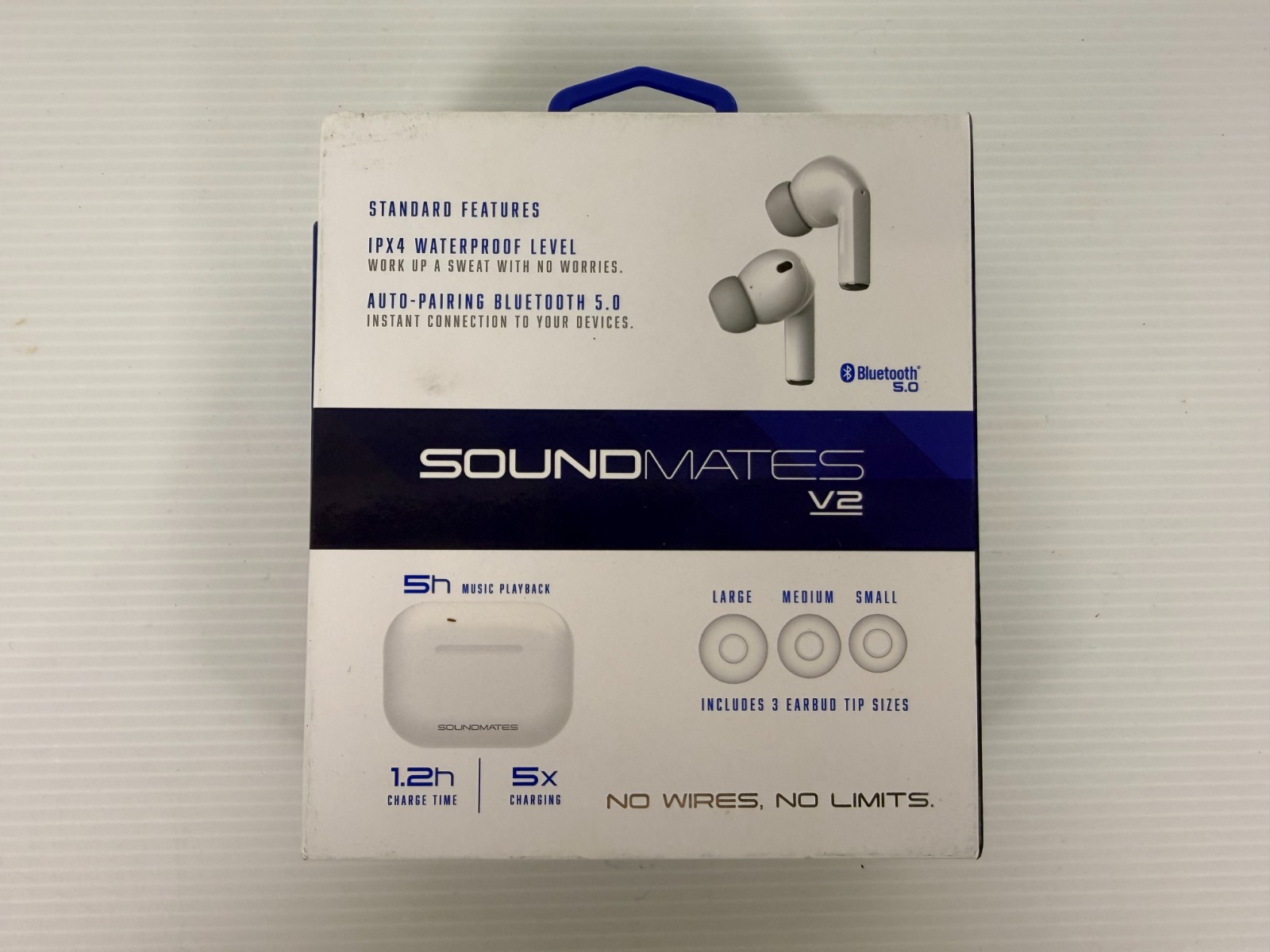 Tzumi SoundMates Pro ANC Wireless Earbuds Bluetooth Noise Cancelling New OB