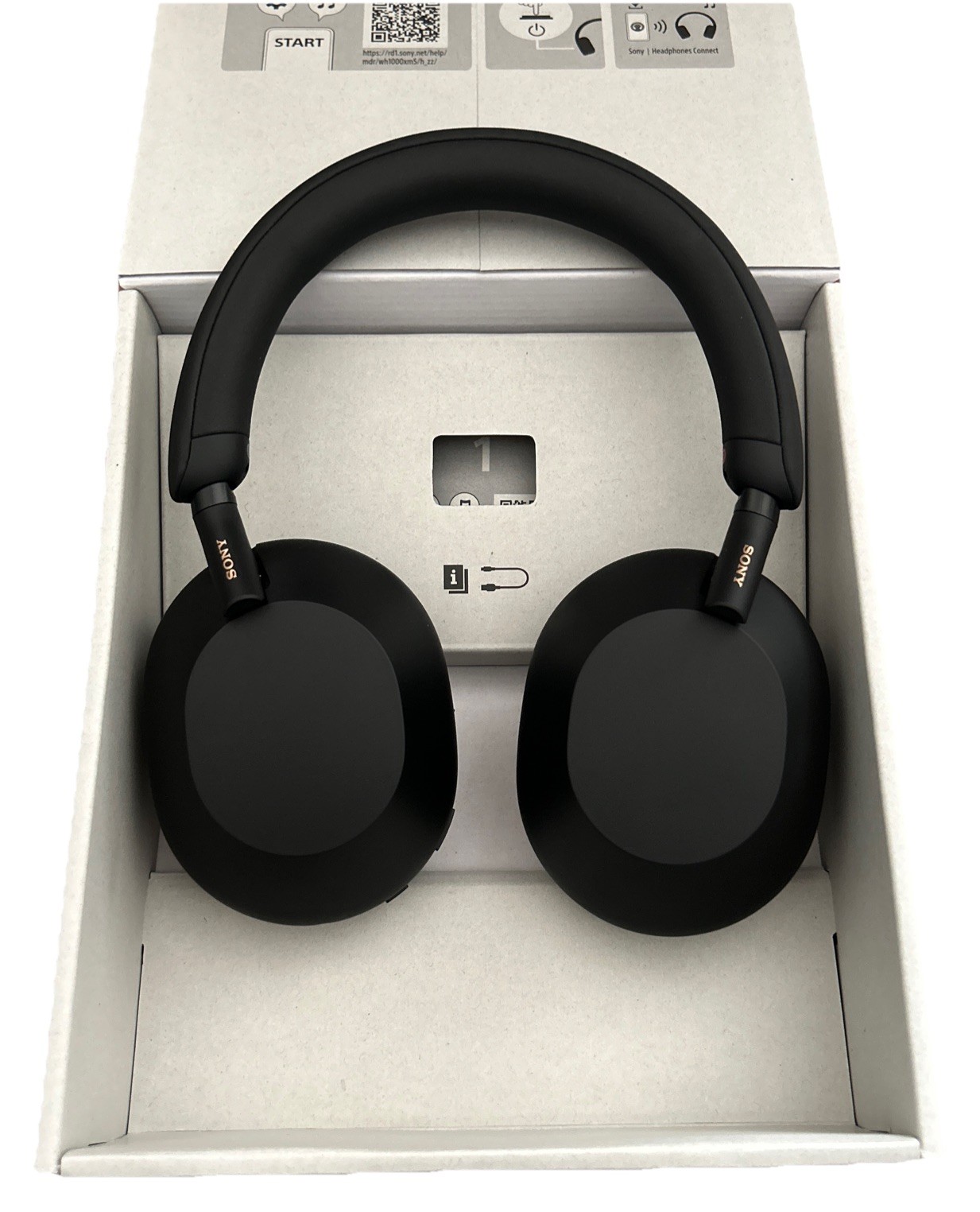 Sony WH1000XM5 SA Wireless Noise-Cancelling Over-the-Ear Headphones – Black G
