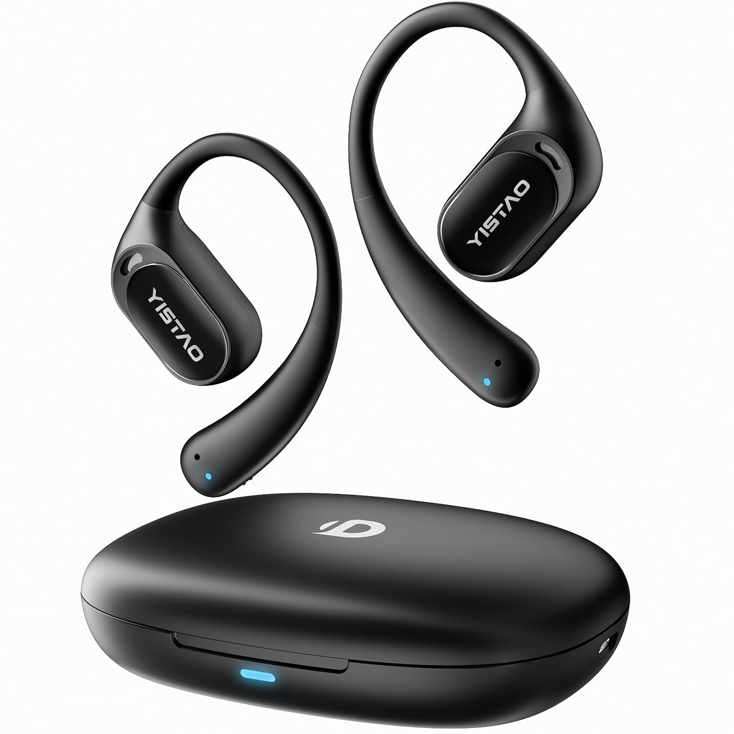 Yistao Open Ear Headphones, 35 Hours Playtime True Wireless Open Ear Earbuds