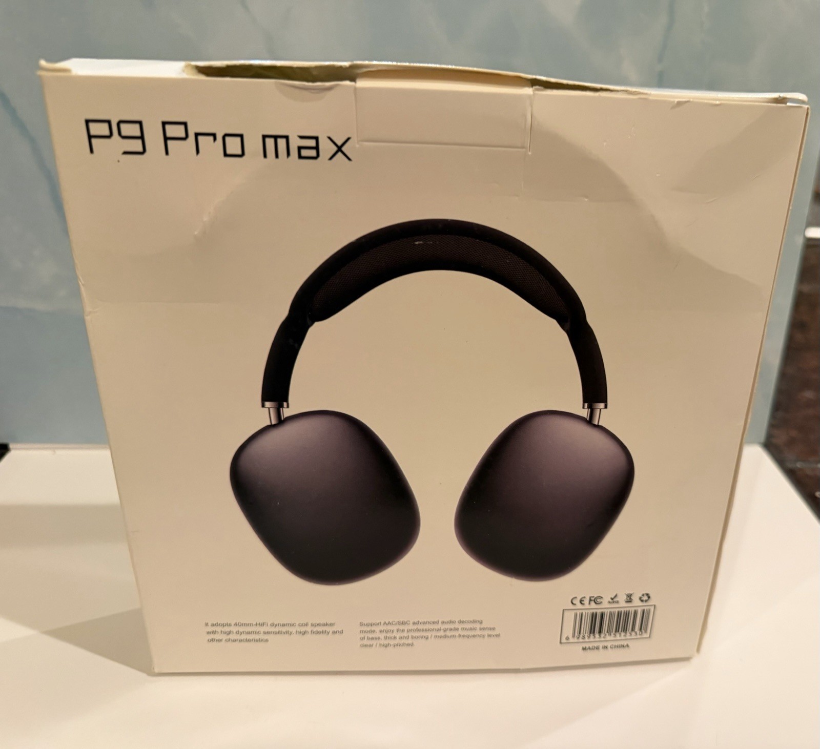 P9 Pro Wireless Over Ear Bluetooth Headphones with Microphone & More!