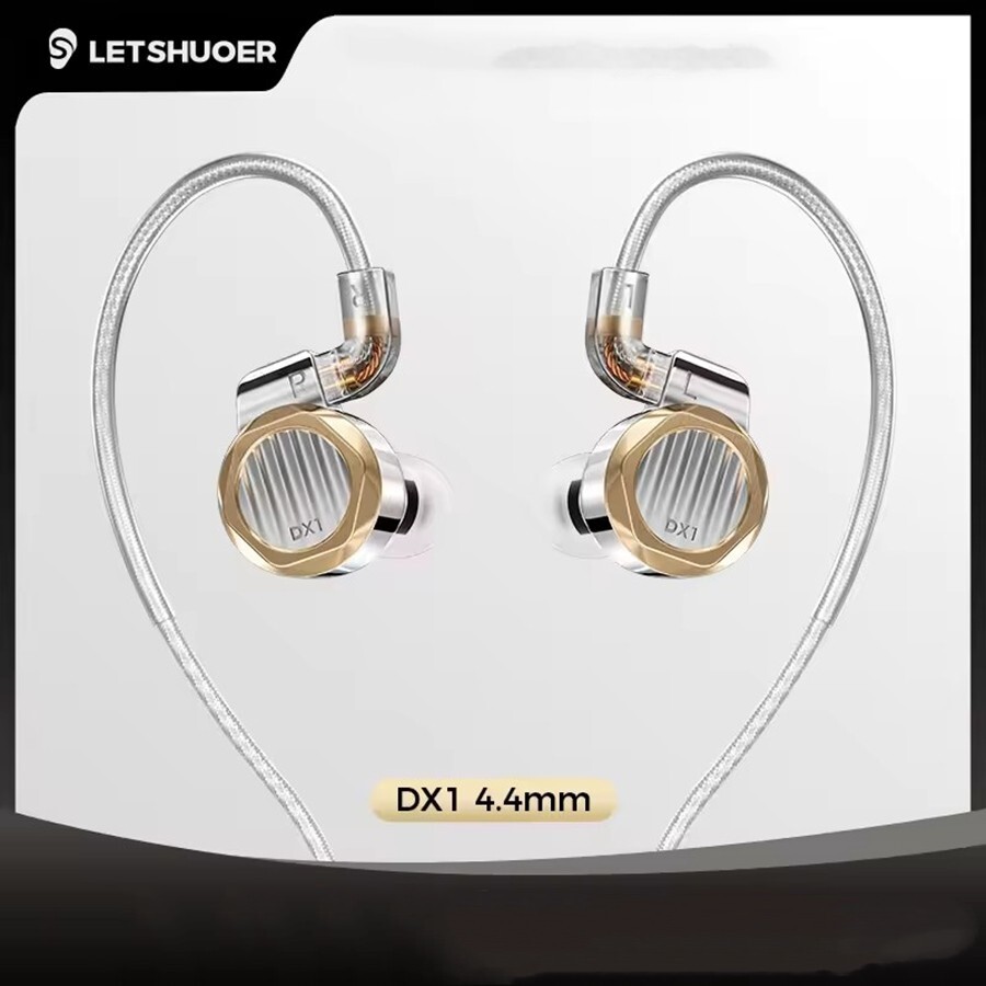 LETSHUOER DX1 11mm Aluminum-Magnesium Alloy Nanoparticle Coated Dynamic Driver