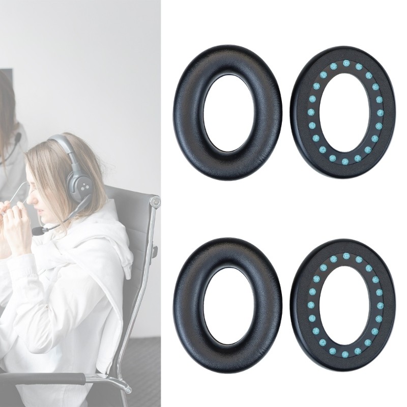 Quality Ear Cushions for QC35 QC45 QC25 QC15 Enhances Sound Isolation Comfort