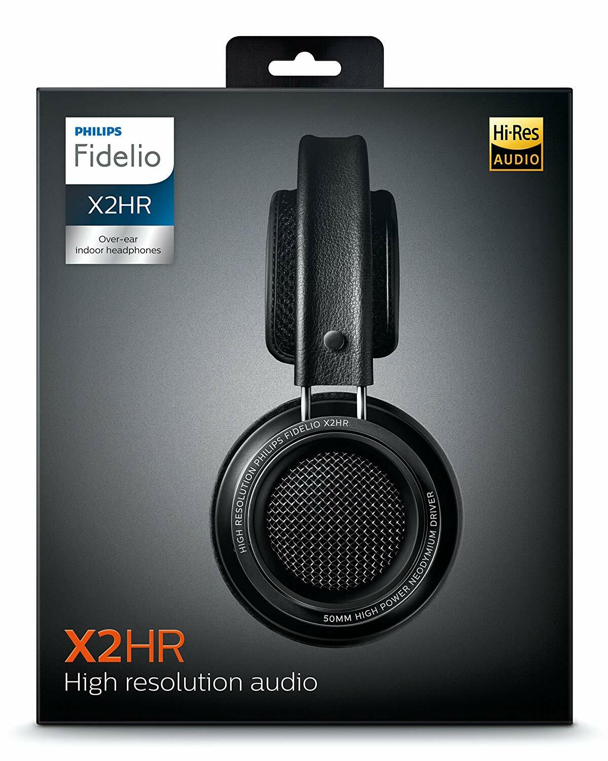 Philips Fidelio X2HR Over-Ear Open-Air Headphone – Black