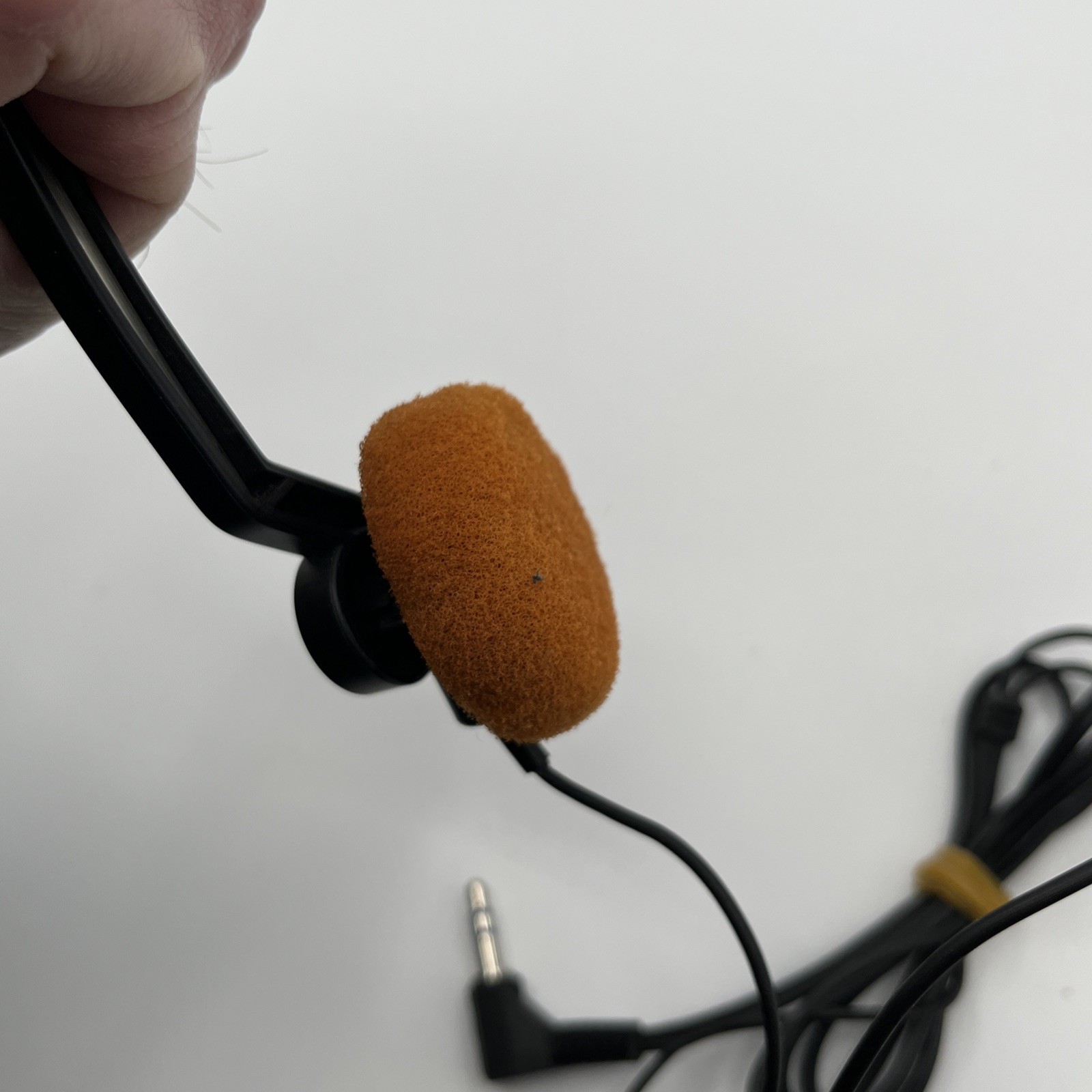 Sony TRH-1 Wired Stereo Headphones 3.5mm Jack for Walkman w/ Orange Pads, Tested