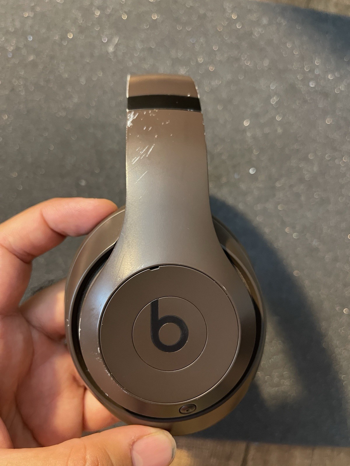 Beats Studio Pro Bluetooth Over-Ear Headphones Brown/Black w/ Case USB-C