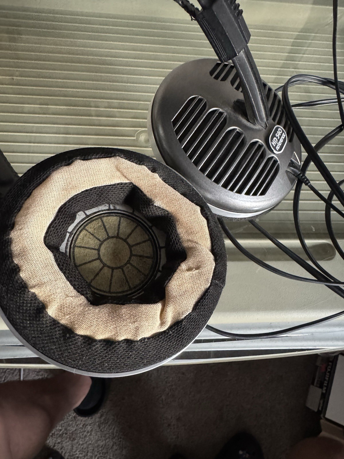 Sennheiser HD 540 Reference II Audiophile Headphones Vintage Germany