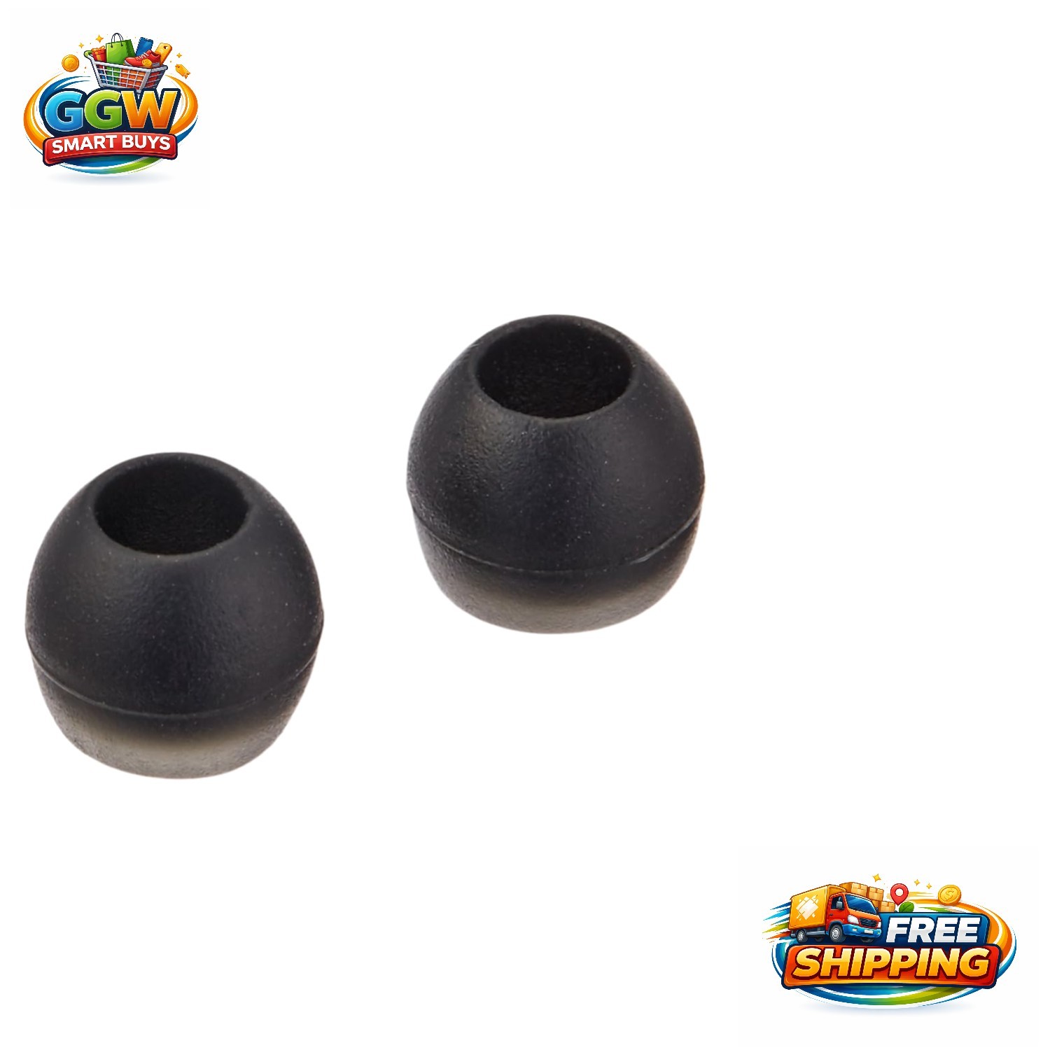 Ears Plus Extra Small Silicone Replacement Earbuds – 6 Pairs for Comfort