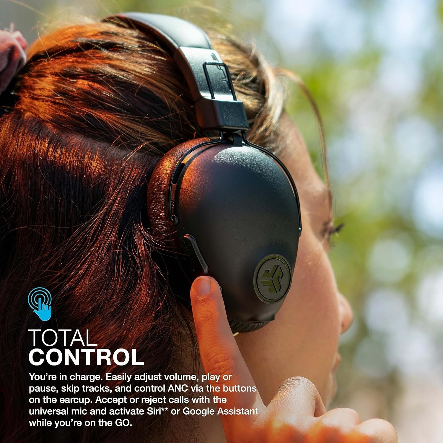 JLab Studio Pro ANC Bluetooth Wireless Over-Ear Headphones | 45+ Hour Bluetooth